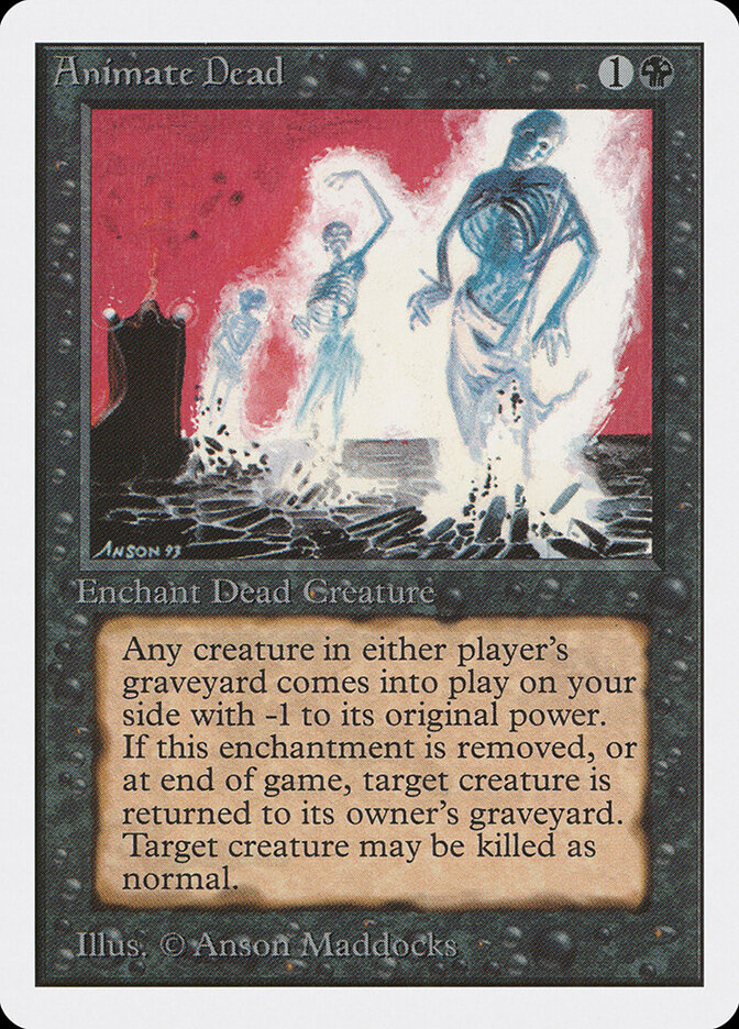 Animate Dead card front