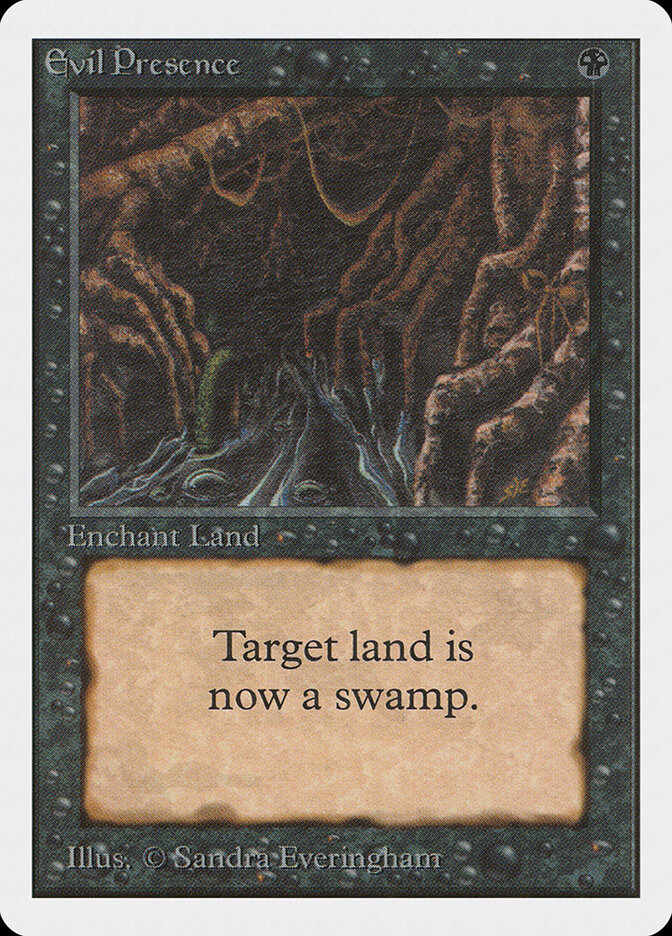 Evil Presence card front