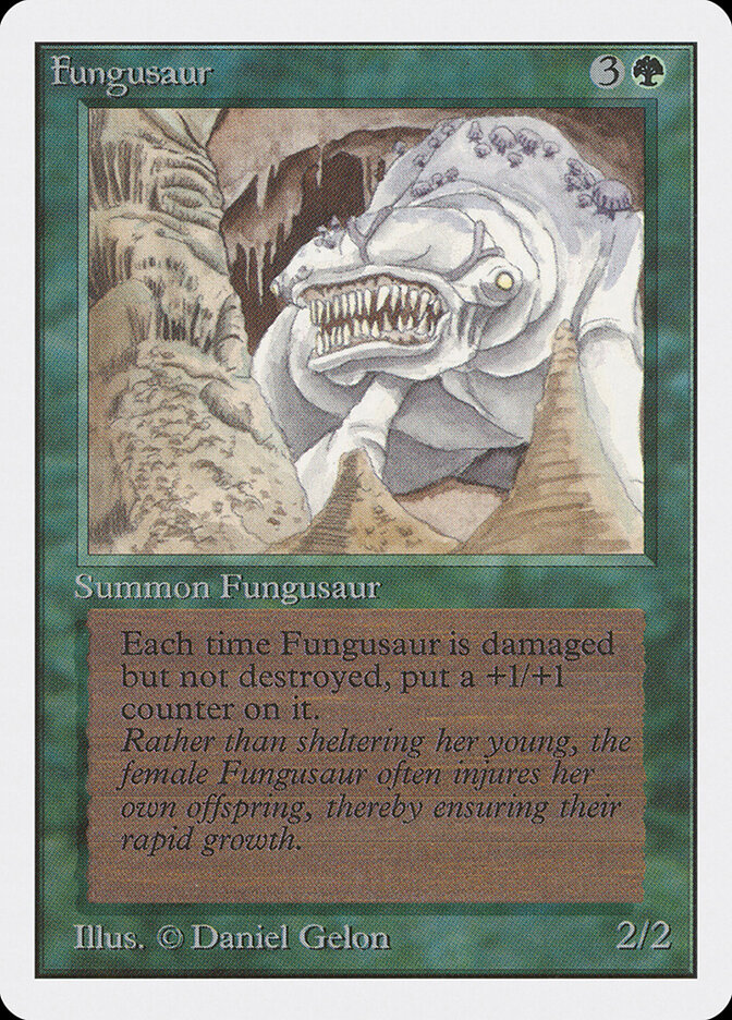 Fungusaur card front