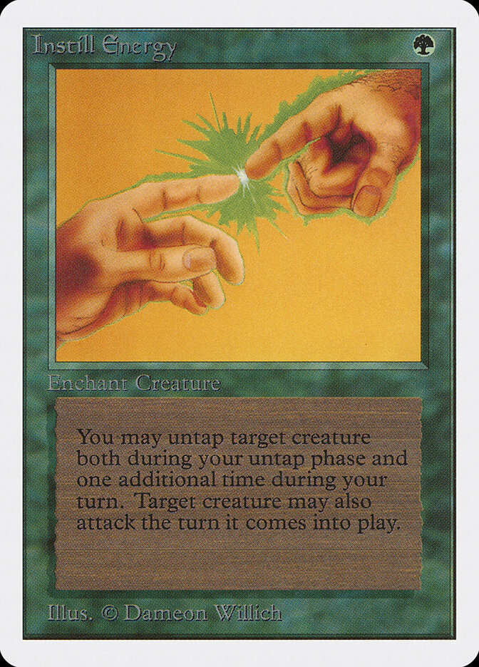 Instill Energy card front