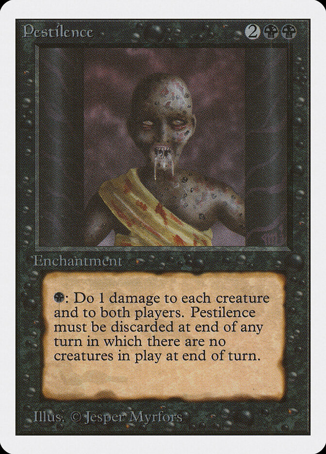 Pestilence card front