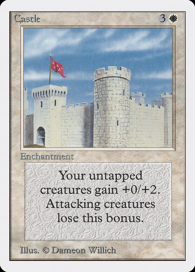 Castle card front