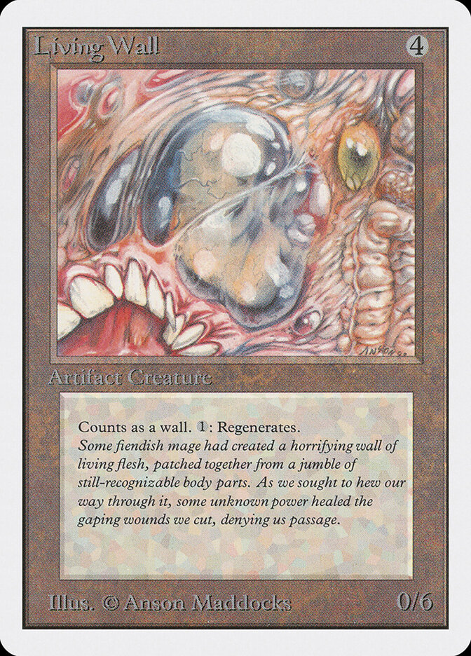 Living Wall card front