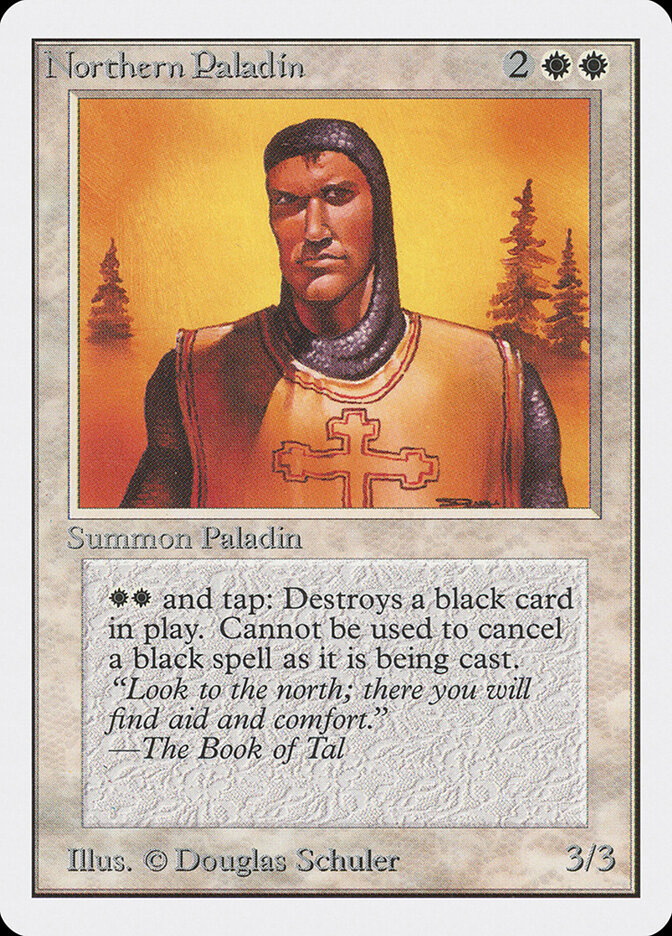 Northern Paladin card front