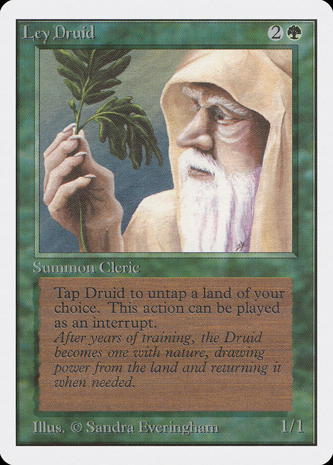 Ley Druid card front
