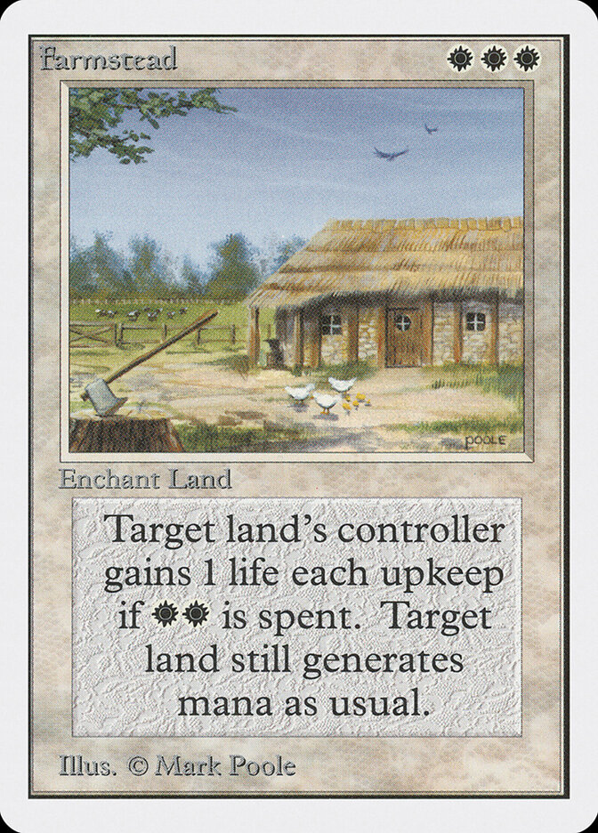 Farmstead card front