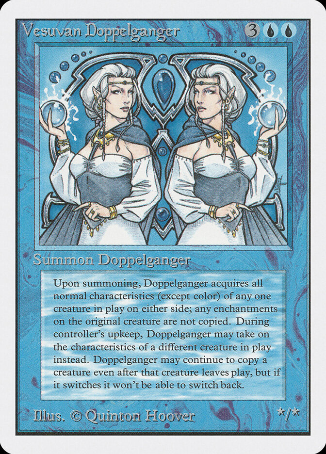 Vesuvan Doppelganger card front