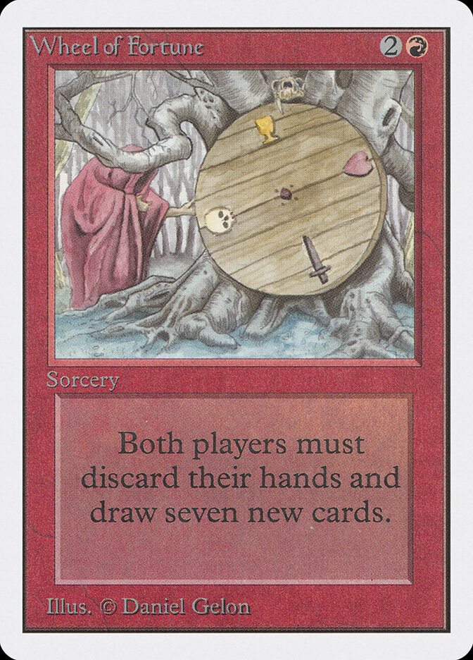 Wheel of Fortune card front