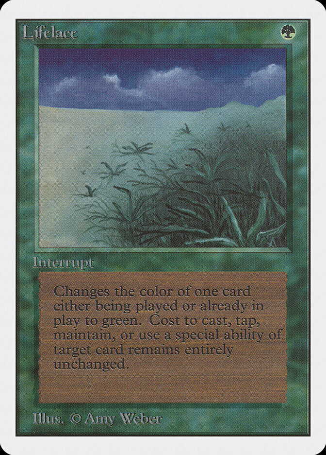 Lifelace card front