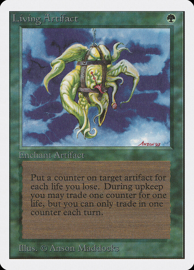 Living Artifact card front