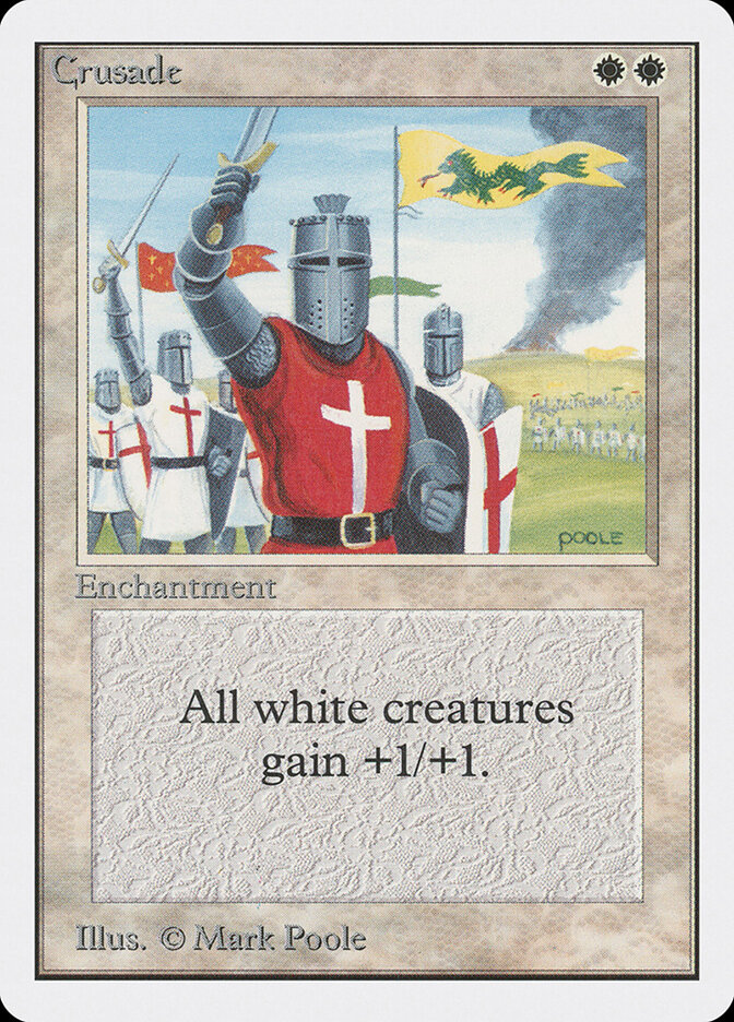 Crusade card front