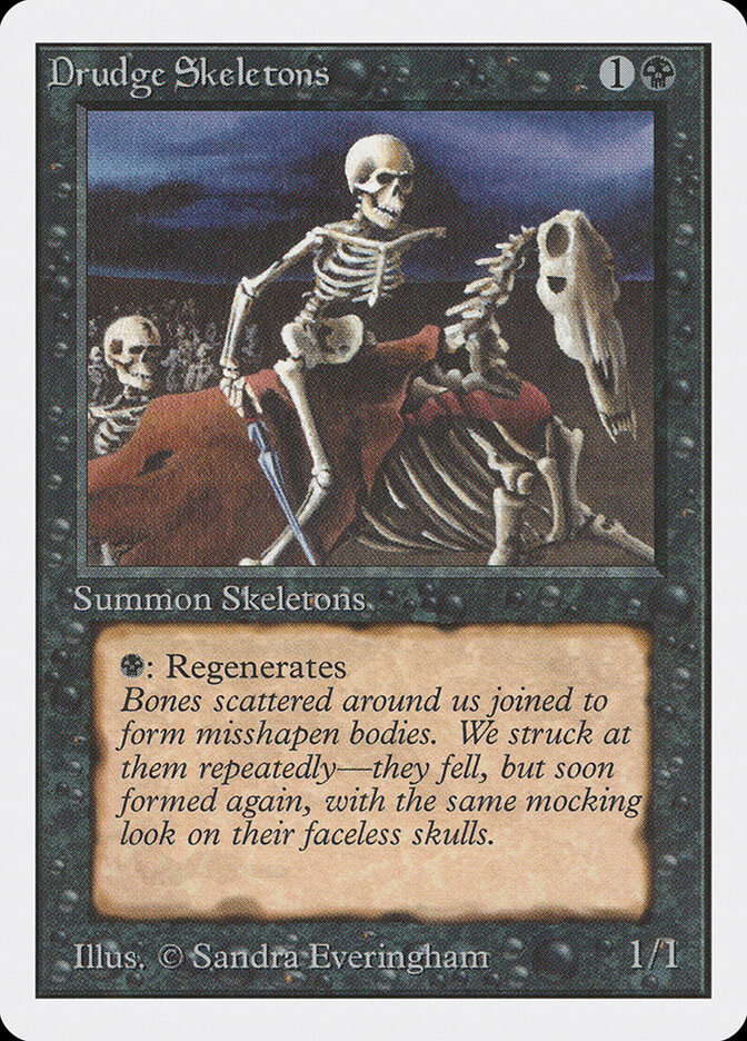 Drudge Skeletons card front
