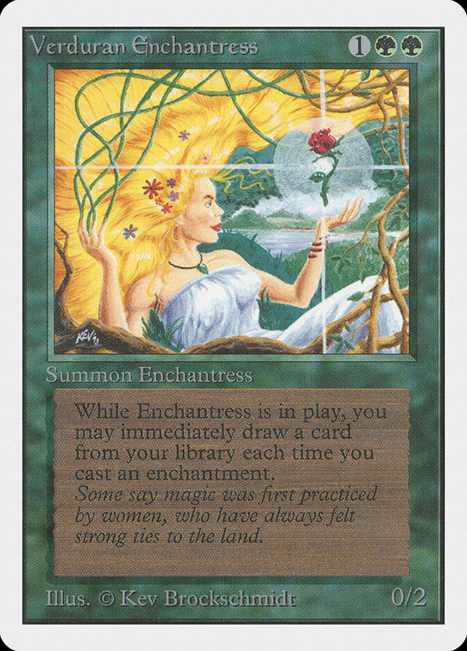 Verduran Enchantress card front