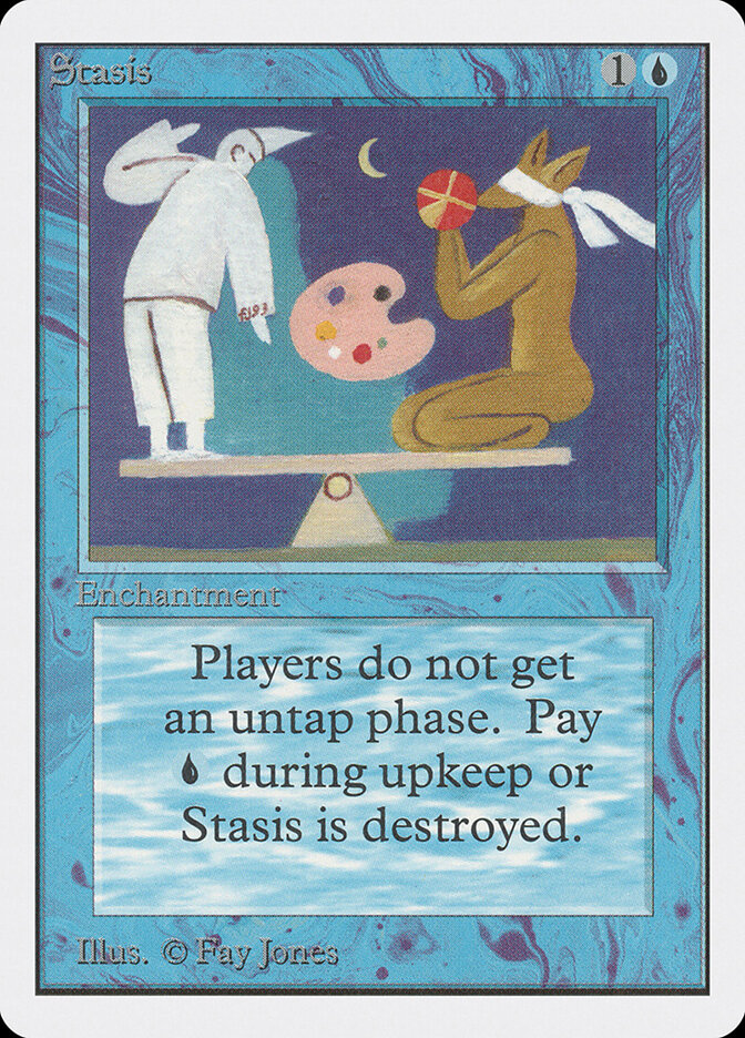 Stasis card front