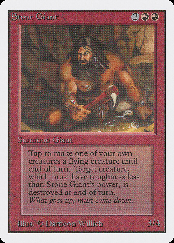 Stone Giant card front