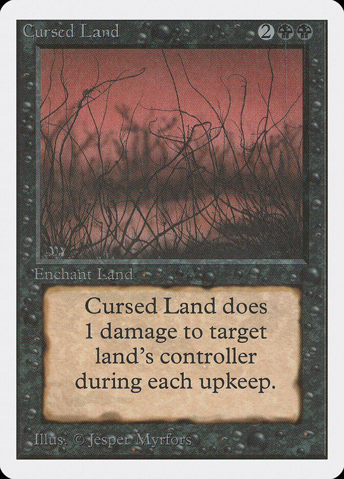 Cursed Land card front