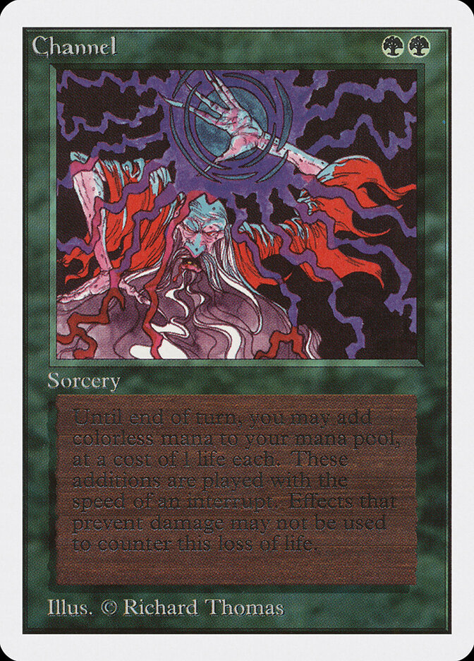 Channel card front