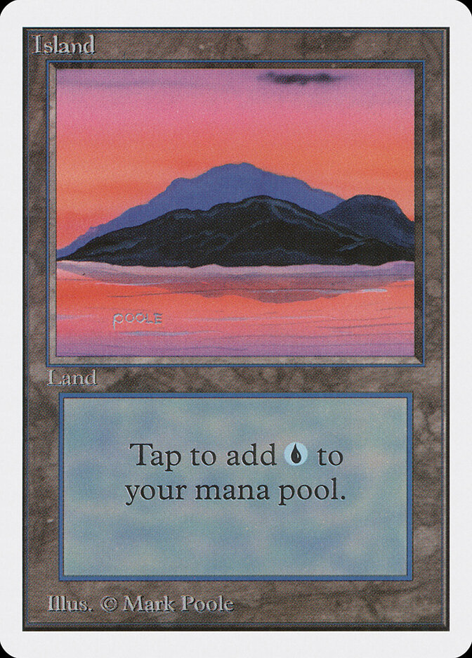 Island card front