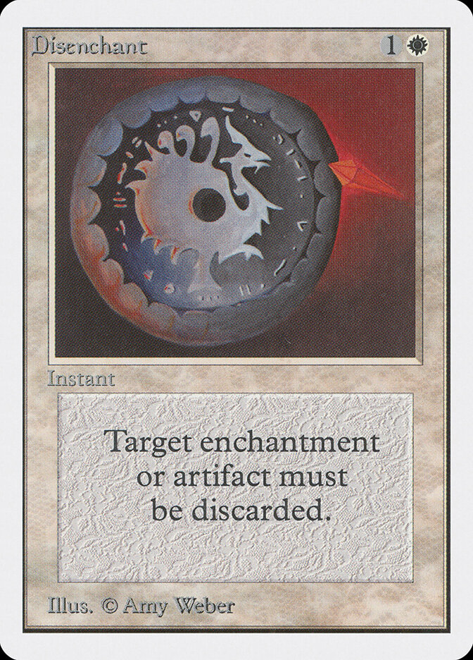 Disenchant card front