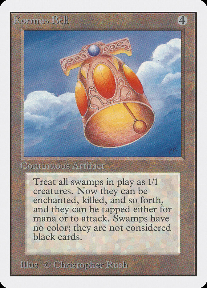 Kormus Bell card front