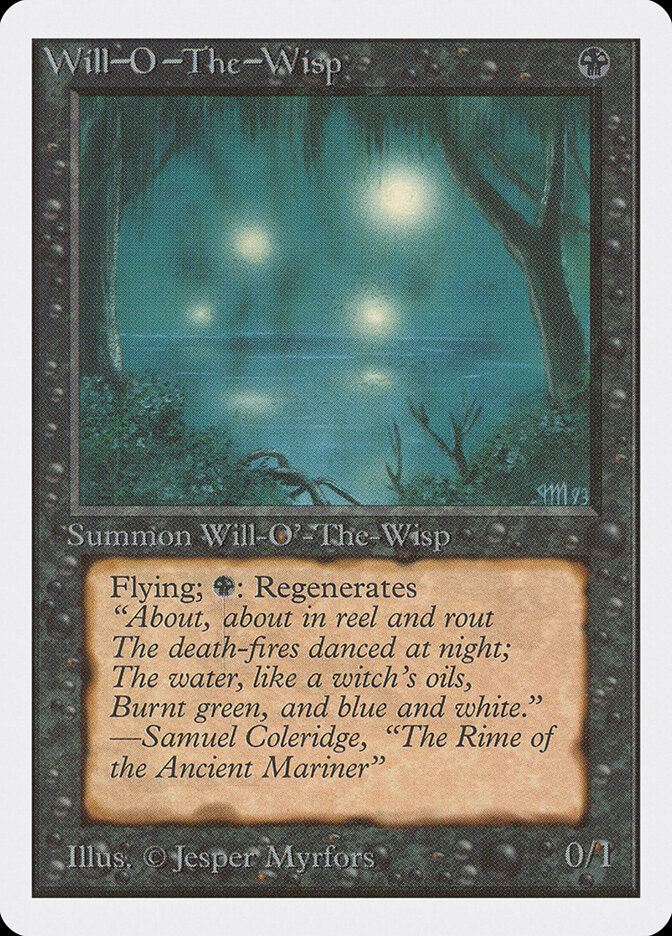 Will-o'-the-Wisp card front