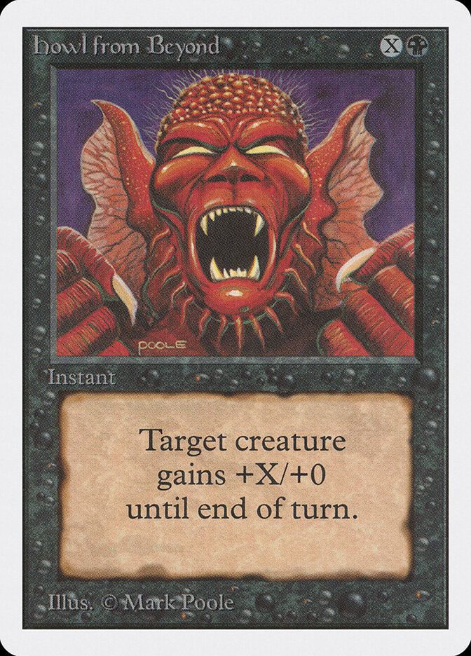 Howl from Beyond card front