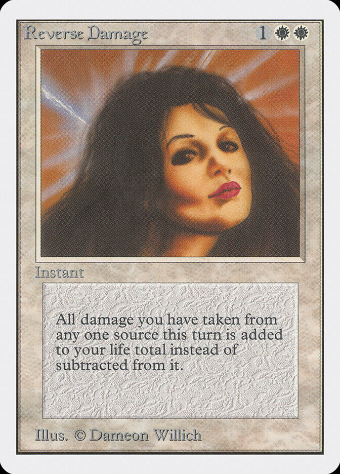 Reverse Damage card front
