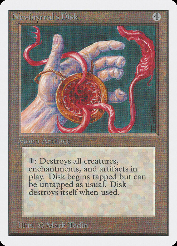 Nevinyrral's Disk card front