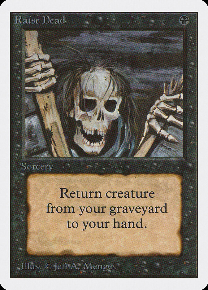 Raise Dead card front
