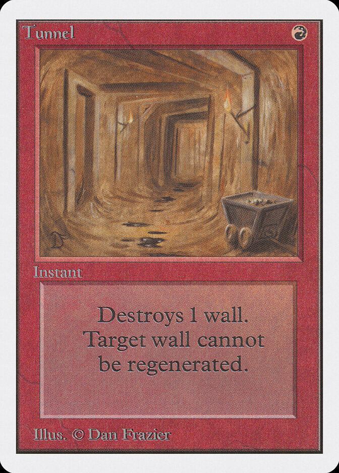 Tunnel card front