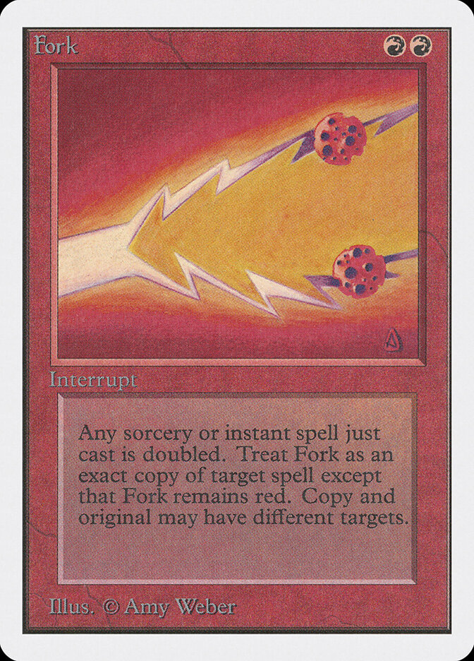 Fork card front