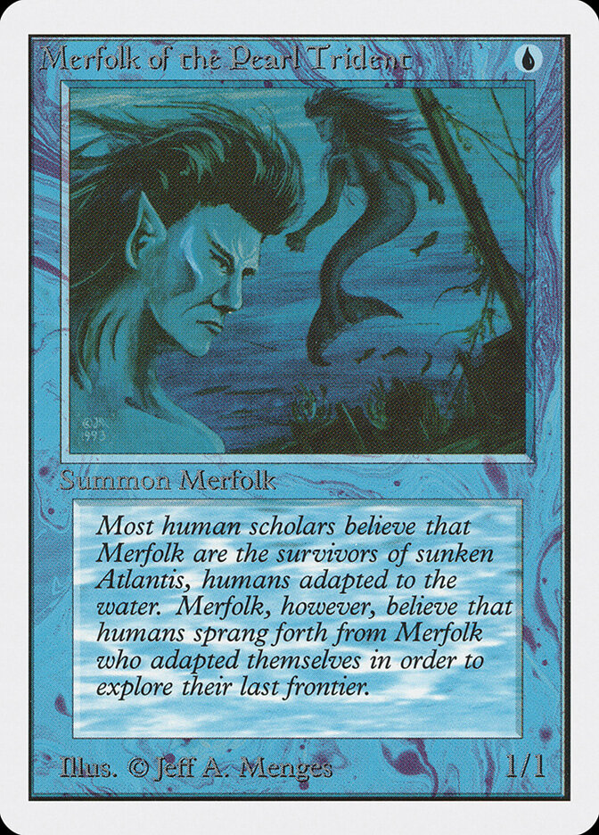 Merfolk of the Pearl Trident card front