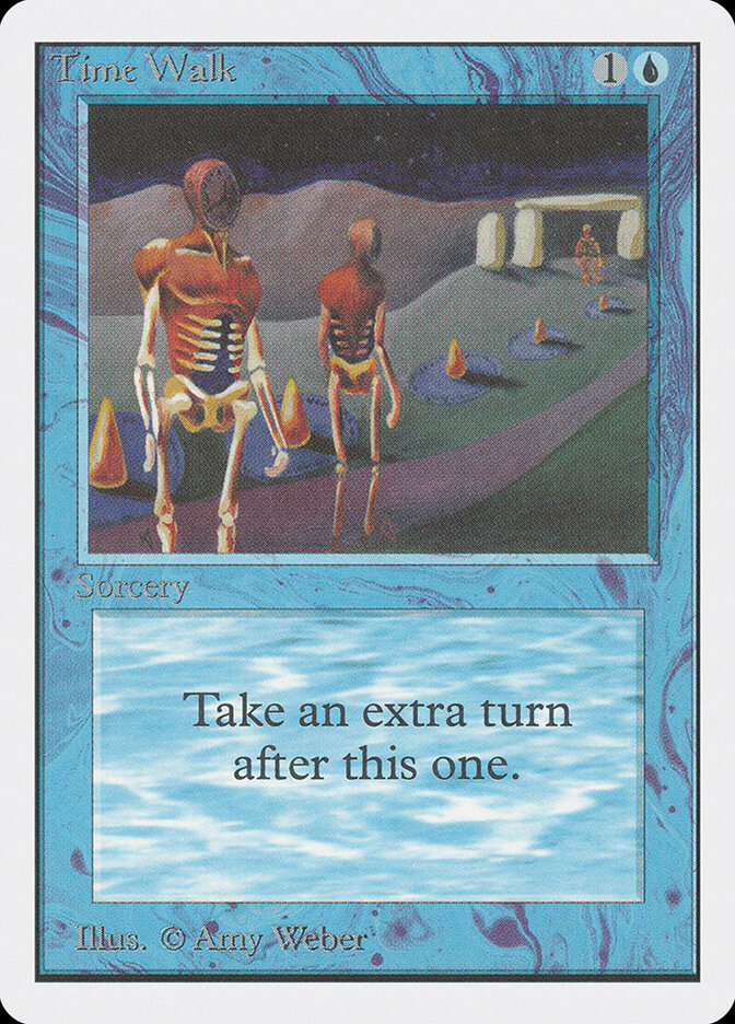 Time Walk card front