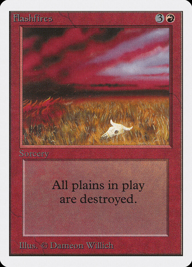 Flashfires card front