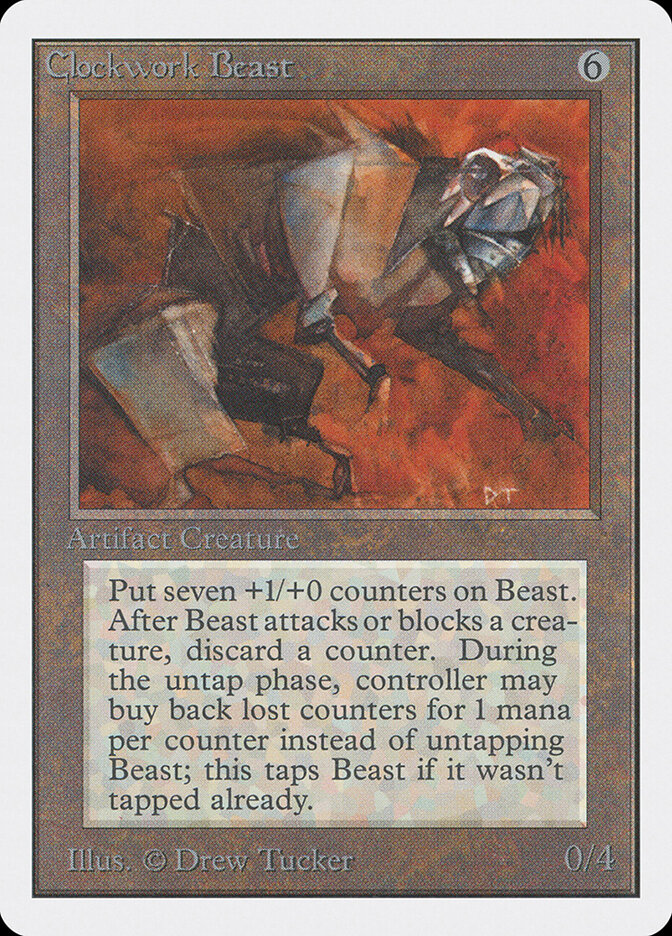Clockwork Beast card front