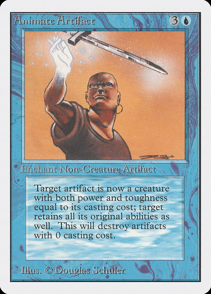 Animate Artifact card front