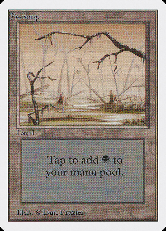Swamp card front