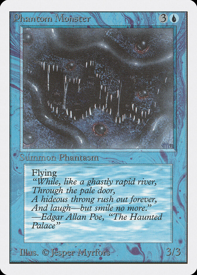 Phantom Monster card front