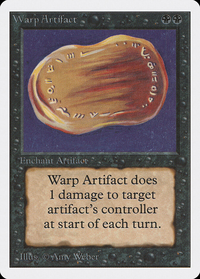 Warp Artifact card front