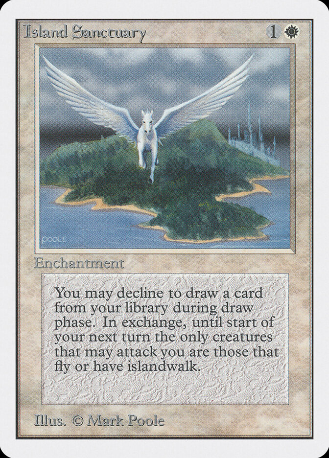 Island Sanctuary card front
