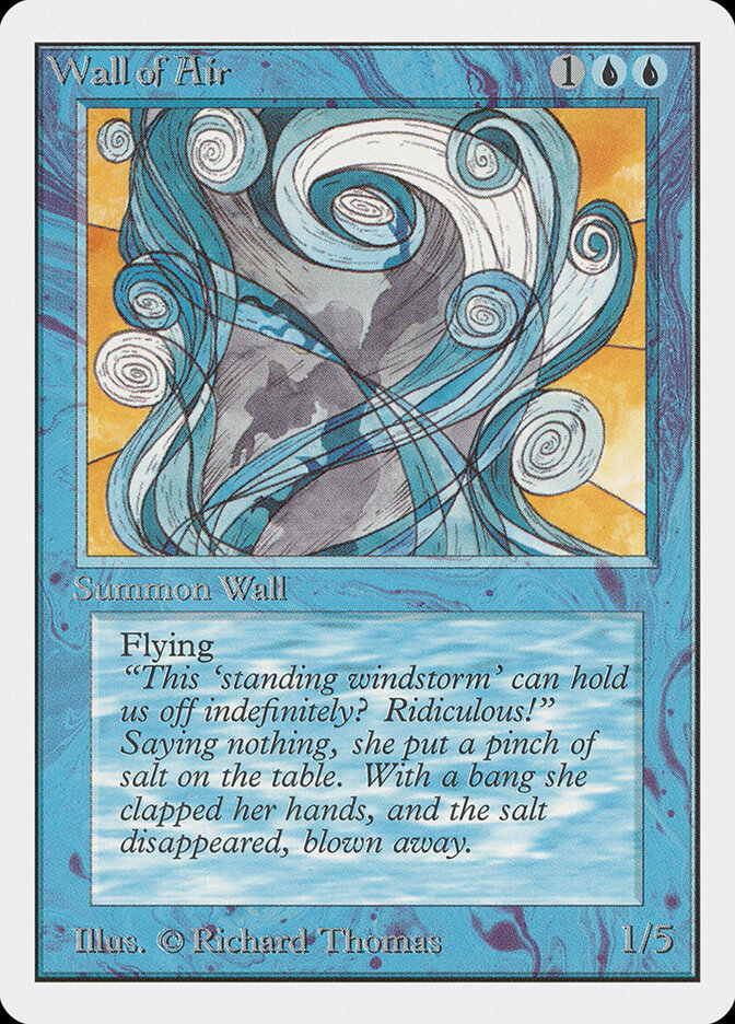 Wall of Air card front