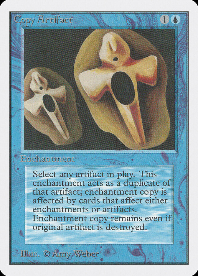 Copy Artifact card front