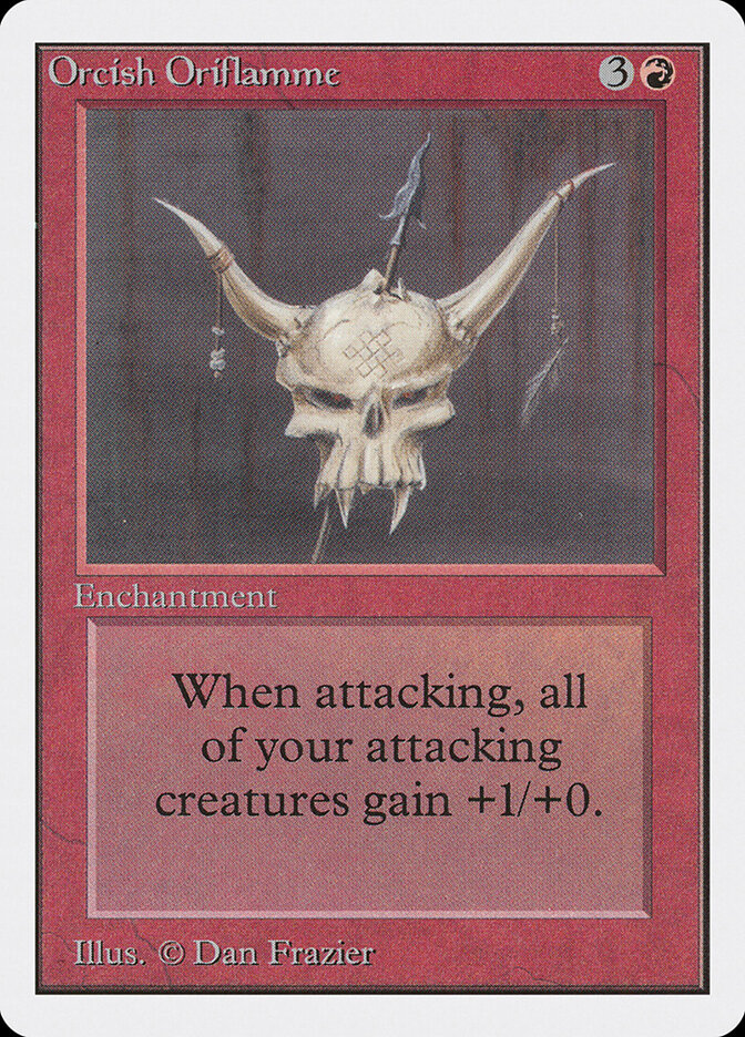 Orcish Oriflamme card front