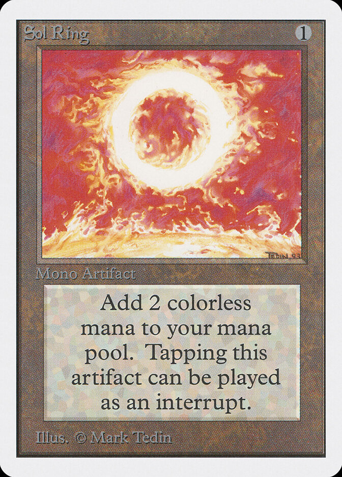 Sol Ring card front