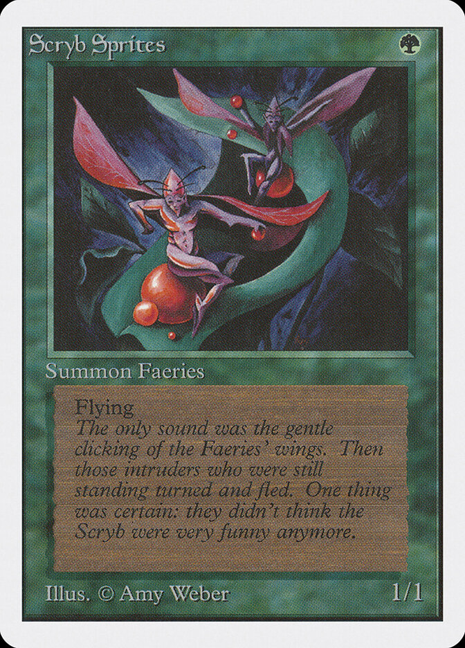 Scryb Sprites card front