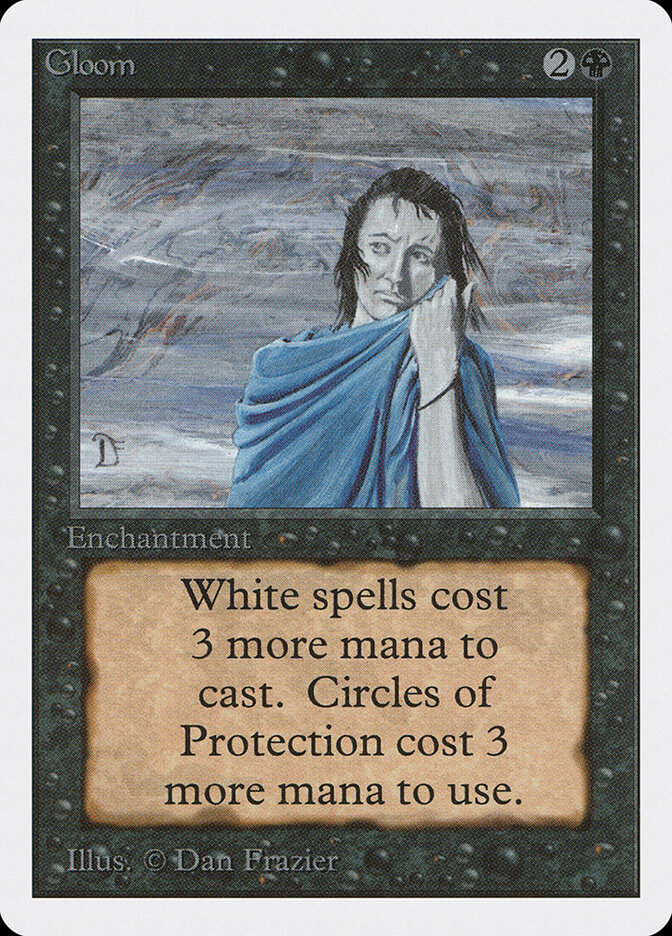 Gloom card front