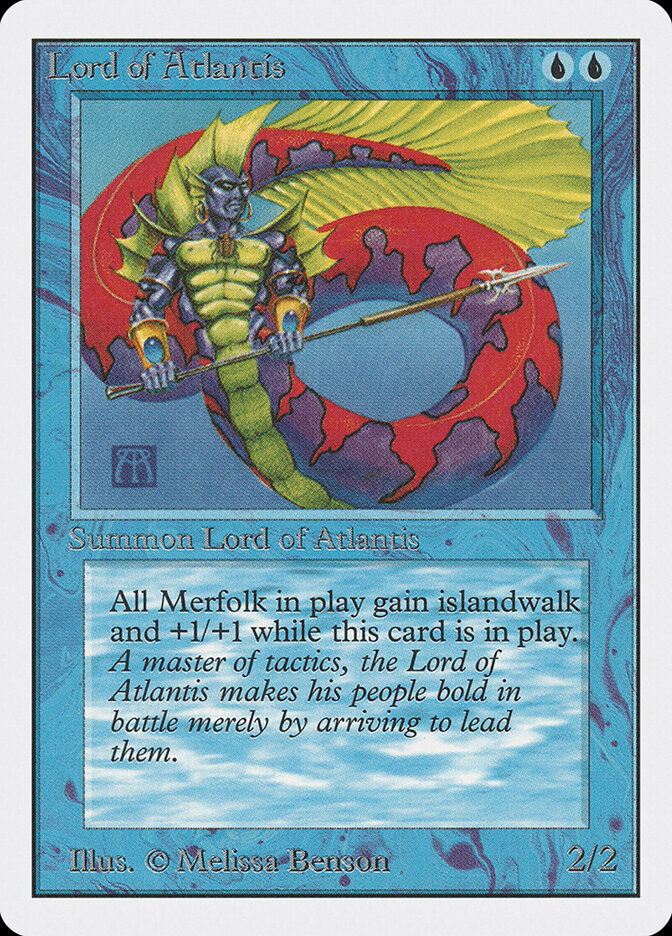 Lord of Atlantis card front