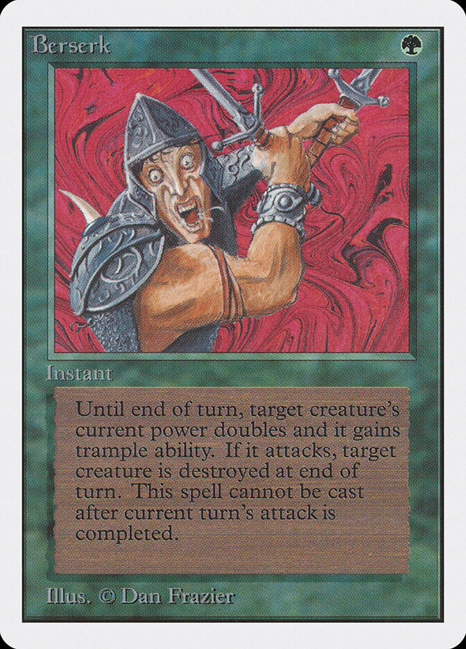 Berserk card front