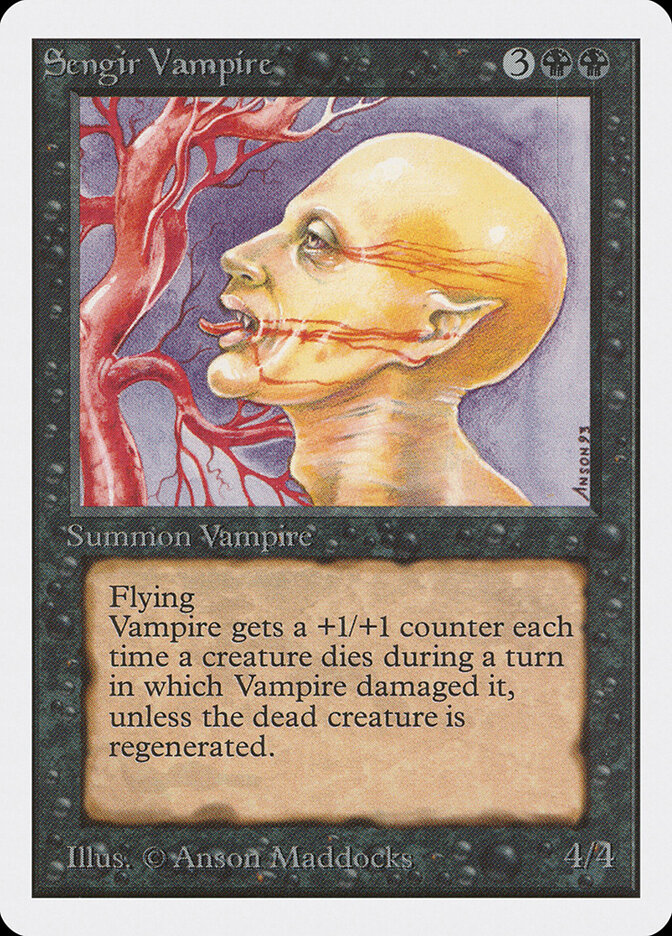 Sengir Vampire card front