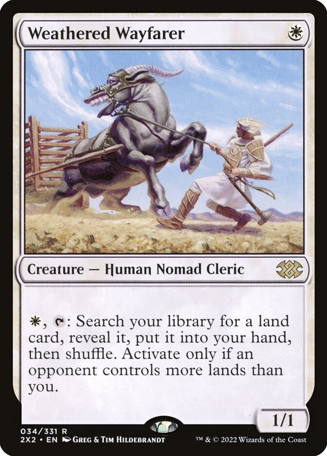 Weathered Wayfarer card front
